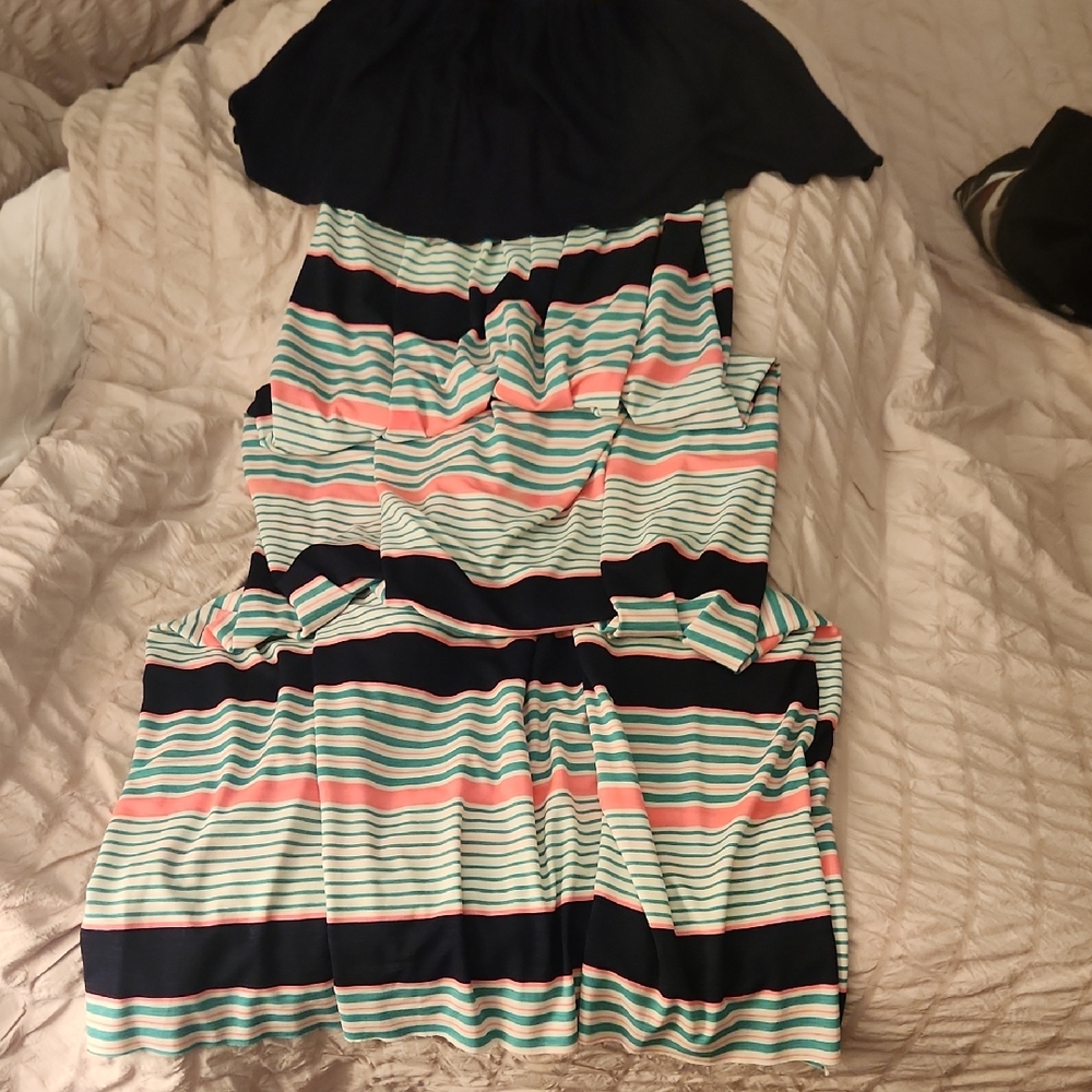 Striped Multicolor Dress